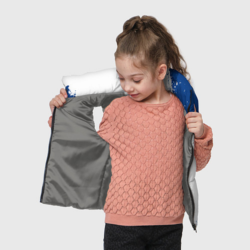 Детский жилет Реал Мадрид краска / 3D-Светло-серый – фото 4