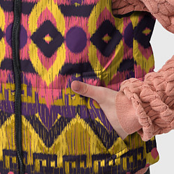 Детский жилет Африканский узор орнамент из шерсти Africa Wool Pa, цвет: 3D-красный — фото 2