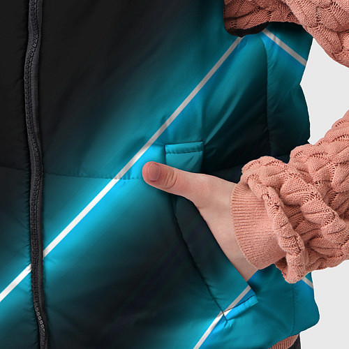 Детский жилет Geely Неоновые Лампы / 3D-Черный – фото 5