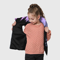 Детский жилет Хвост феи - neon, цвет: 3D-черный — фото 2