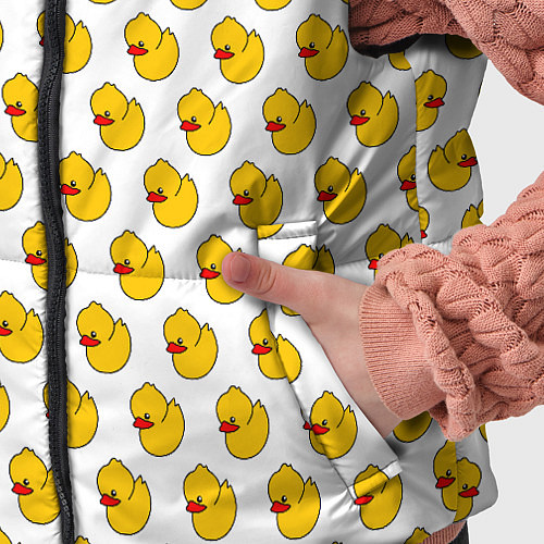 Детский жилет Ути белый / 3D-Красный – фото 5