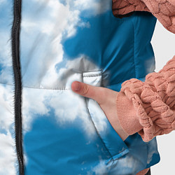 Детский жилет Небо в облаках, цвет: 3D-светло-серый — фото 2