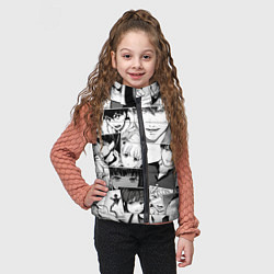 Детский жилет Игра Дарвина паттерн, цвет: 3D-светло-серый — фото 2