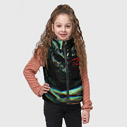 Детский жилет Берсерк Гатс В Плаще, цвет: 3D-светло-серый — фото 2