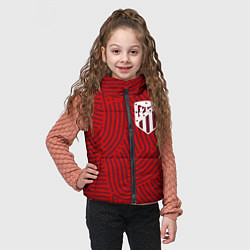 Детский жилет Atletico Madrid отпечатки, цвет: 3D-черный — фото 2
