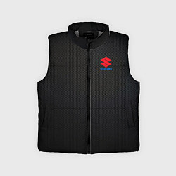Детский жилет Suzuki - карбон, цвет: 3D-светло-серый