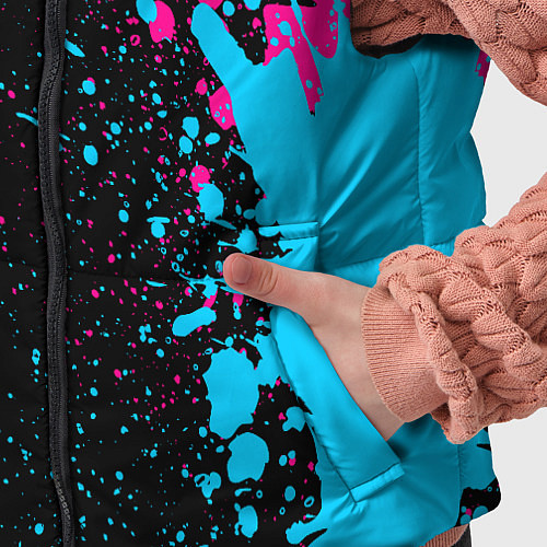 Детский жилет Everton - neon gradient: по-вертикали / 3D-Черный – фото 5