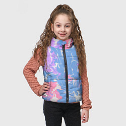 Детский жилет Цветная размытость, цвет: 3D-светло-серый — фото 2
