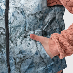 Детский жилет Ледяные горы со снегом, цвет: 3D-красный — фото 2
