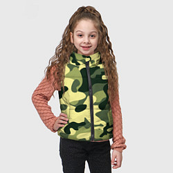 Детский жилет Камуфляж милитари, цвет: 3D-светло-серый — фото 2