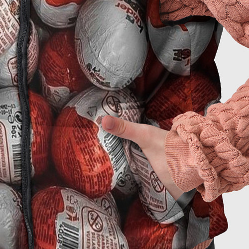 Детский жилет Фон из киндер сюрприз / 3D-Черный – фото 5