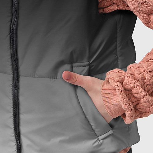 Детский жилет Серый градиент / 3D-Светло-серый – фото 5