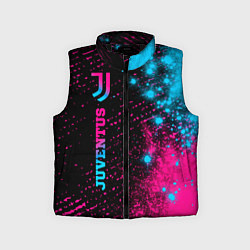 Детский жилет Juventus - neon gradient: по-вертикали