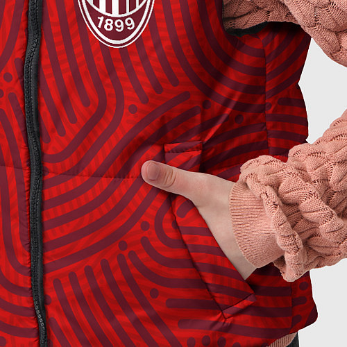 Детский жилет AC Milan отпечатки / 3D-Красный – фото 5