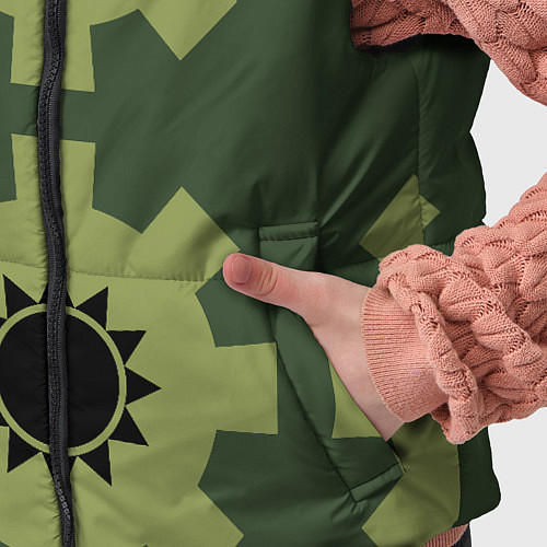 Детский жилет Зоро One Piece - Вано / 3D-Черный – фото 5