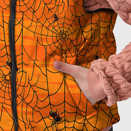 Детский жилет Паучье логово / 3D-Черный – фото 5