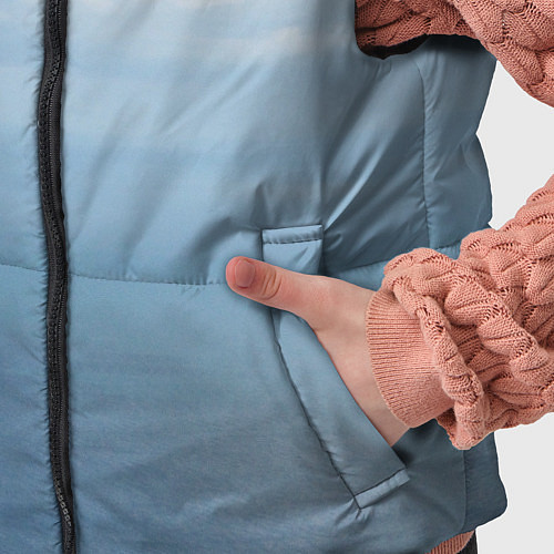 Детский жилет Крымское море / 3D-Черный – фото 5