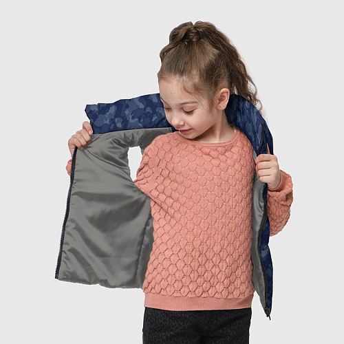 Детский жилет Сизый камуфляж / 3D-Светло-серый – фото 4