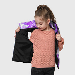 Детский жилет Красочная абстракция, цвет: 3D-черный — фото 2