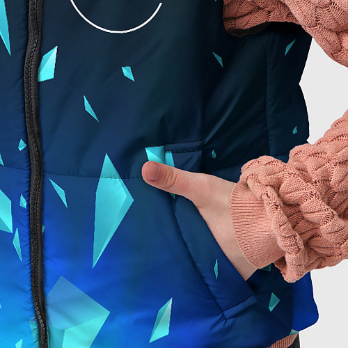 Детский жилет Mass Effect взрыв частиц / 3D-Черный – фото 5