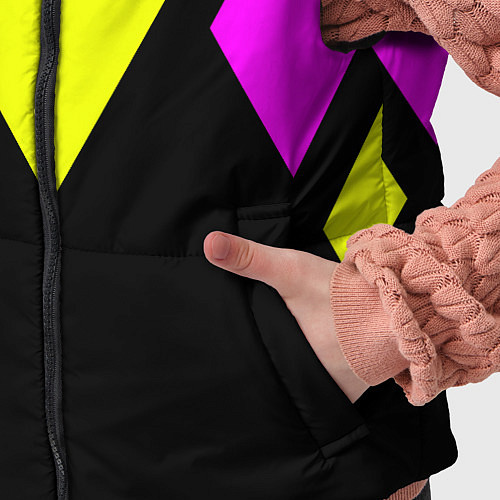 Детский жилет FIRM прямиком из восьмидесятых / 3D-Черный – фото 5