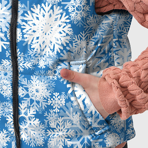 Детский жилет Снежок / 3D-Красный – фото 5