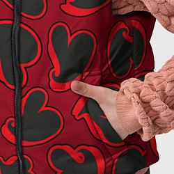 Детский жилет Black hearts, цвет: 3D-черный — фото 2
