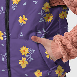 Детский жилет Милые цветочки, цвет: 3D-черный — фото 2