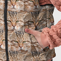 Детский жилет Кот - Гипнокот, цвет: 3D-красный — фото 2