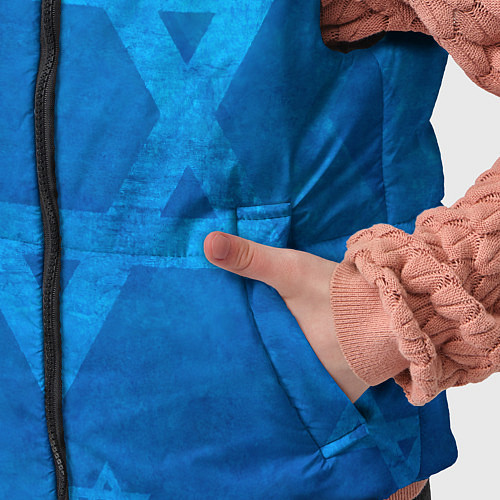 Детский жилет Звезды Давида / 3D-Черный – фото 5