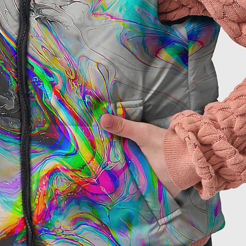 Детский жилет Abstract digital / 3D-Черный – фото 5
