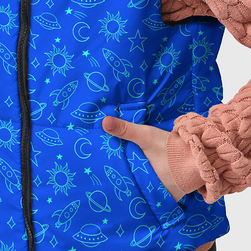 Детский жилет Космоузор / 3D-Черный – фото 5