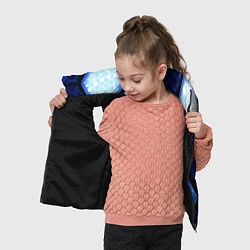 Детский жилет Магическая броня соты из игры ведьмак, цвет: 3D-черный — фото 2