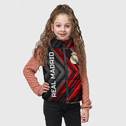 Детский жилет Real Madrid art, цвет: 3D-черный — фото 2
