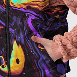 Детский жилет Космический всплеск, цвет: 3D-черный — фото 2
