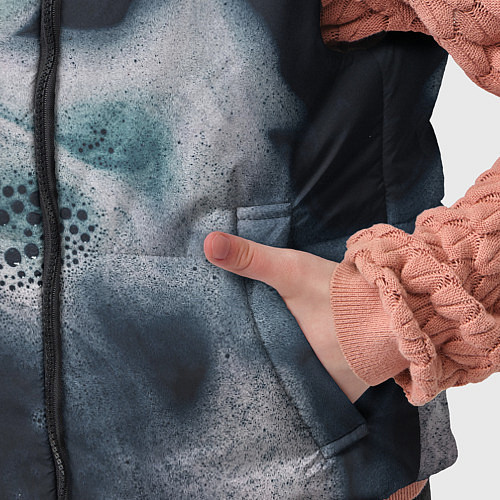 Детский жилет Дымчатая пенка / 3D-Черный – фото 5