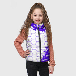 Детский жилет Counter Strike 2 Pattern, цвет: 3D-красный — фото 2