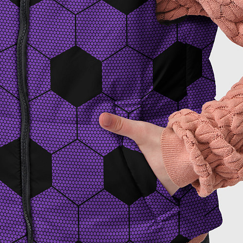 Детский жилет Кимоно первой высшей луны Кокушибо / 3D-Черный – фото 5