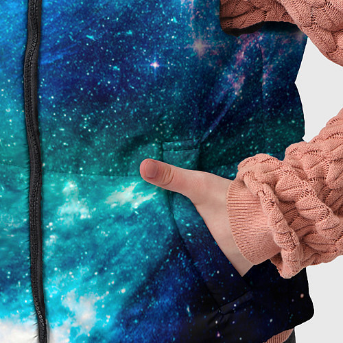 Детский жилет Звёздная Вселенная / 3D-Черный – фото 5