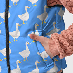 Детский жилет Домашний гусь вооружен ножом, цвет: 3D-красный — фото 2