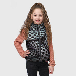 Детский жилет Металлический спрут, цвет: 3D-светло-серый — фото 2