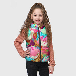 Детский жилет Сладкая жизнь, цвет: 3D-черный — фото 2