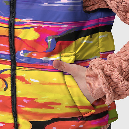 Детский жилет Красочный бум / 3D-Красный – фото 5