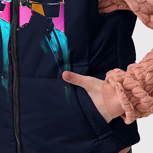 Детский жилет Daft Punk - One more time / 3D-Светло-серый – фото 5