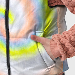 Детский жилет Тай дай жёлтый, цвет: 3D-светло-серый — фото 2