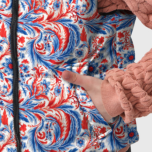 Детский жилет Русский орнамент / 3D-Черный – фото 5