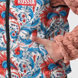 Детский жилет Russia pattern, цвет: 3D-светло-серый — фото 2