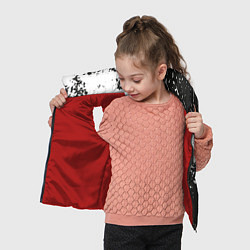 Детский жилет Лапа медведя, цвет: 3D-красный — фото 2