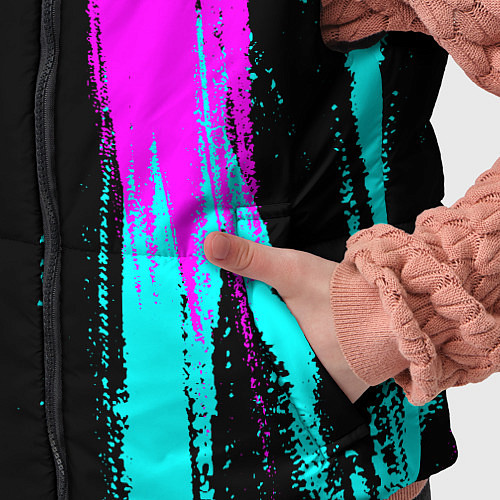 Детский жилет Егор и неоновый герб России: по-вертикали / 3D-Черный – фото 5