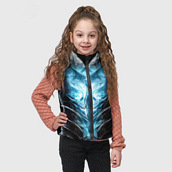 Детский жилет Магический доспех некроманта, цвет: 3D-черный — фото 2